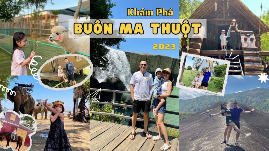 BUÔN MA THUỘT 2023 - Review chơi ở đâu? | ăn món gì? | 4 ngày 3 đêm | Gia Đình Kun Kun